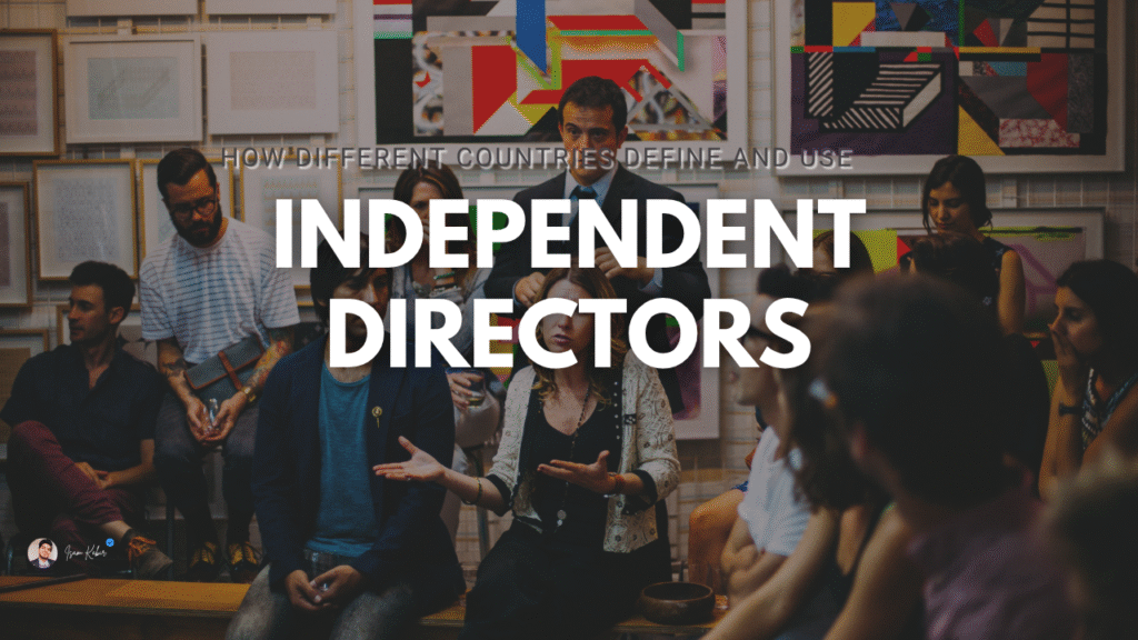 The Rise of Independent Directors in Corporate Governance